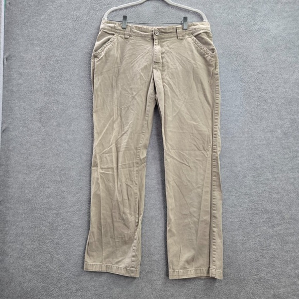 Columbia Men‎ Pants 34x32 Beige Chino Twill Straight Mid Rise